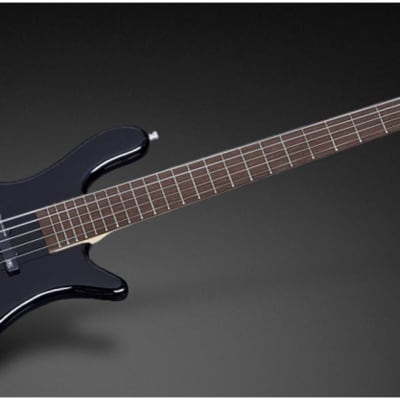 Warwick RockBass Streamer LX 5-String, Black Solid High Polish, Active, Fretted, Free Shipping for sale