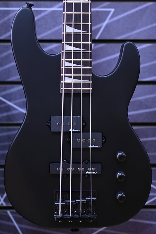 Jackson JS Series Concert Bass Minion JS1X Satin Black Short-Scale Electric Bass Guitar image 1