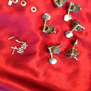 Vintage 1959 Gretsch Grover Sta-Tite Tuners 1959 - Nickel Finish Complete!!! image 3