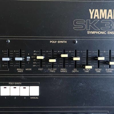 RARE 1979 Yamaha SK-30 Vintage Analog Mono Poly String Machine & Organ Synthesizer SK30 image 6