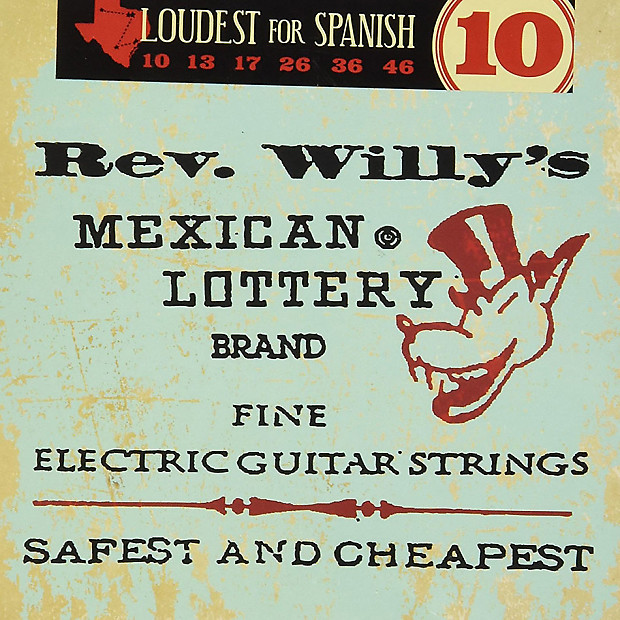Dunlop RWN1046 Icon Series Reverend Willy's Signature Electric Guitar Strings - Medium (10-46) image 1