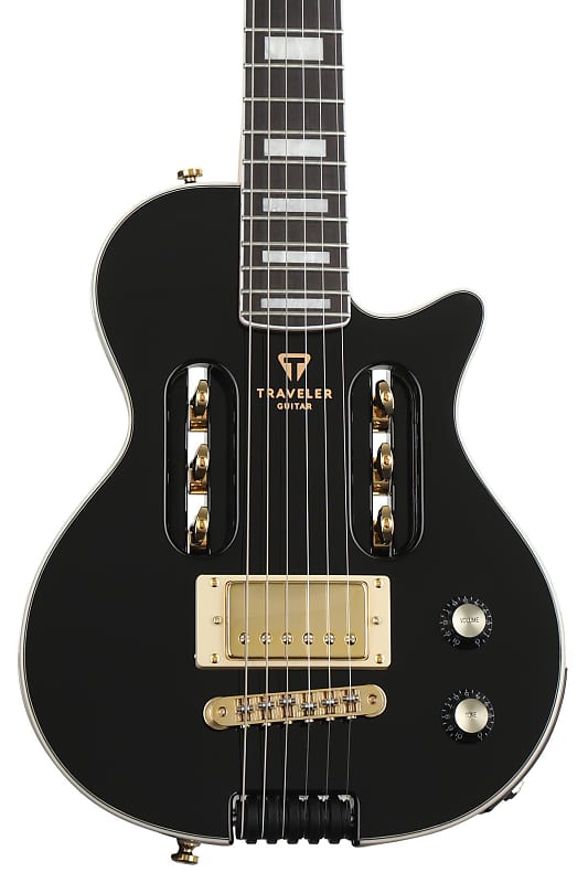 Traveler Guitar EG-1 Custom Electric Guitar - Gloss Black image 1