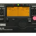 Korg TM-50-BK Black Combo Chromatic Tuner/Metronome [ProfRev]