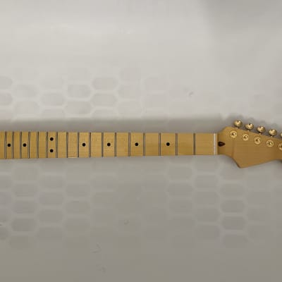Warmoth Quartersawn Maple Stratocaster Neck with Gotoh  Magnum Tuners image 1