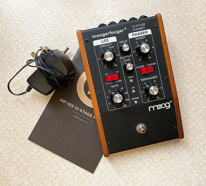 Moog MoogerFooger MF-103 12-Stage Phaser | Reverb UK
