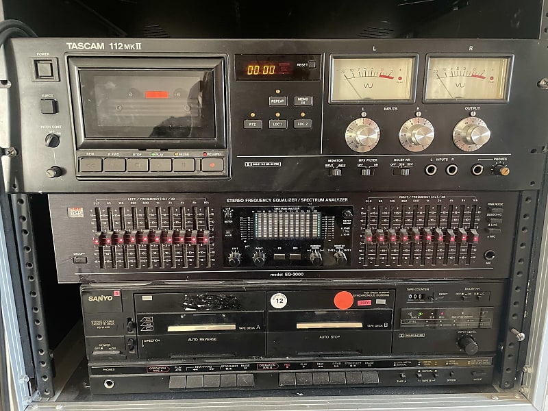 TASCAM 112 mkII Cassette Mastering Deck Reverb