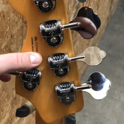 2019 Fender American Ultra V Bass 5 String - Mocha Burst image 5