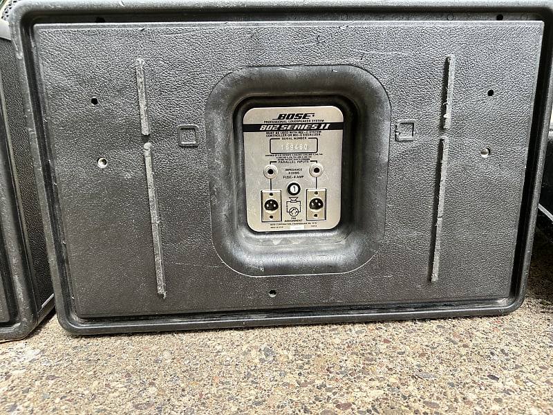 PAIR of Bose 802 Series II Speakers with Covers | Reverb