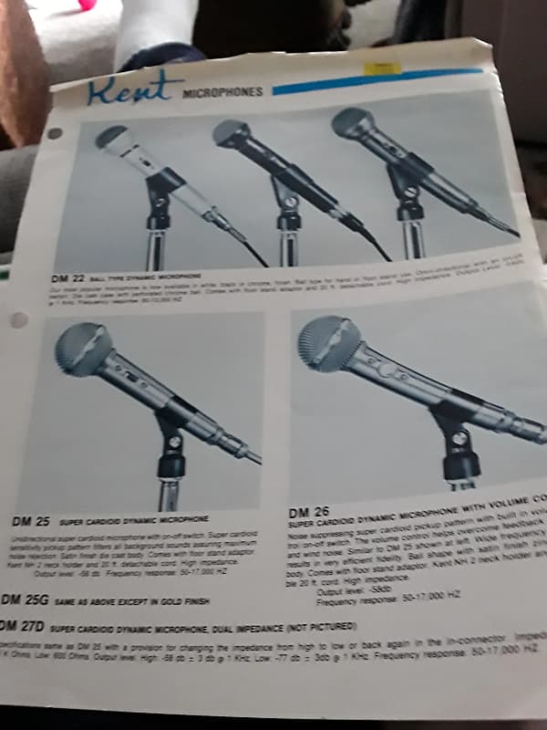 Kent Catalog 1960s '70s Paper Reverb