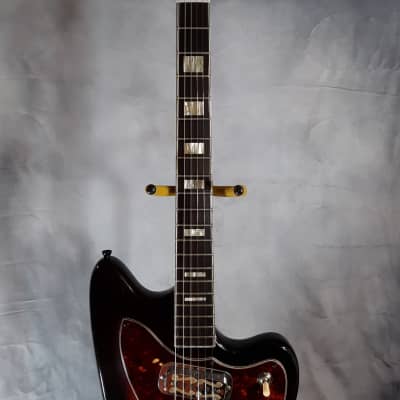 Harmony Holiday Model 1478, Rare & Vintage, Made in USA, Solid Body Electric Guitar 1965 Red Burst image 3