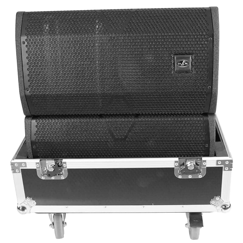 ProX XS282620LASPW Universal Line Array Speaker Flight Case Reverb