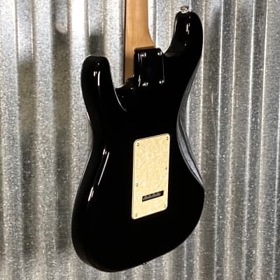 Musi Capricorn Classic SSS Strat Black Guitar #0088 Used image 7