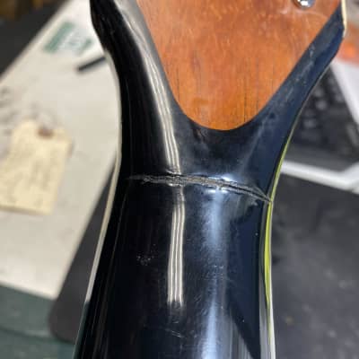 Unmarked Archtop 1950's - Black image 8