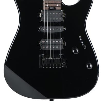 2024 Charvel MJ DK24 HSH 2PT W Mahogany Neck Black image 2