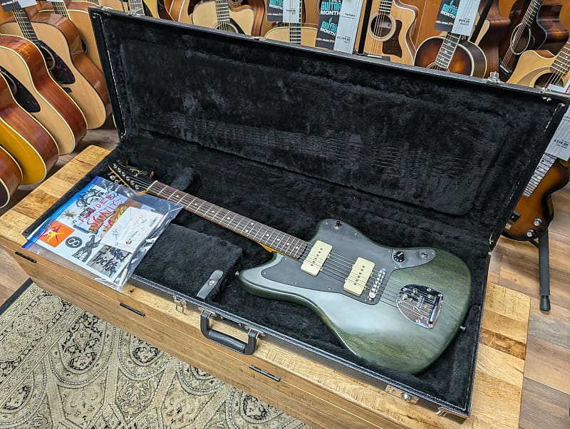 ギター Fender Jazzmaster Thurston Moore Fender Thurston Moore Signature Jazzmaster Forest Green