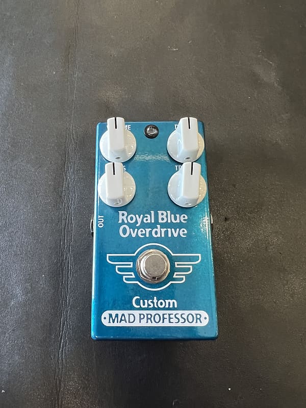 Mad Professor Royal Blue Custom Overdrive Pedal New!