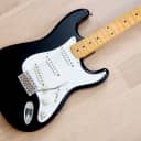1997 Fender Stratocaster '57 Vintage Reissue ST57 Black Japan MIJ w/ Custom Shop Fat 50 Pickups