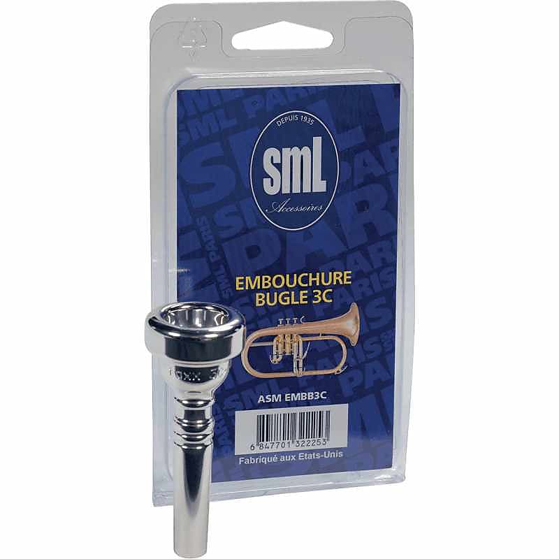 SML Paris EMBB3C Embouchure bugle argentée 3C Reverb