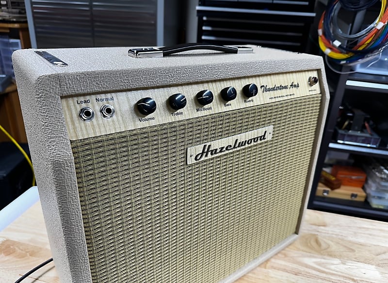 Hazelwood ThunderTone 15 Amp, Celestion 12”, Mercury Magnetics transformers. 2025 - Blonde image 1