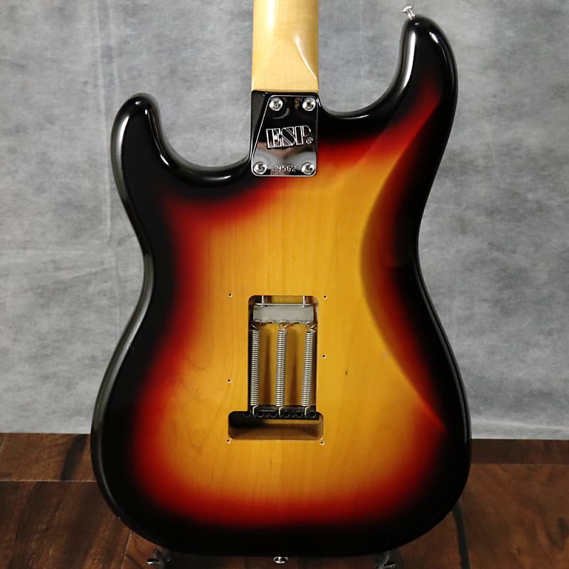 ESP Vintage Plus ST 3 Tone Sunburst (S/N:29562) (06/27
