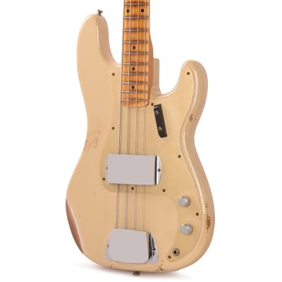 Fender Custom Shop 1958 Precision Bass Relic Aged Desert Sand (Serial #CZ552360) image 2