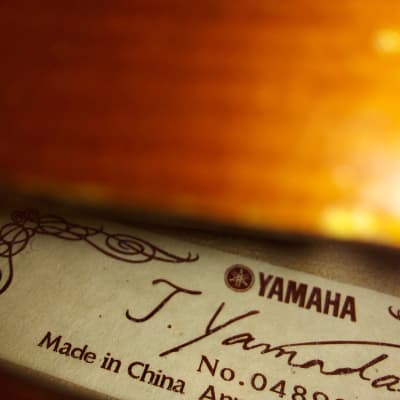 Yamaha J. Yamada V-5 sized 1/2 violin 2008, with case & bow image 23