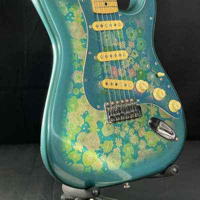 Fender Stratocaster MIJ 1984(E-series) Blue Flower | Reverb