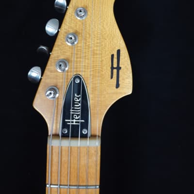Helliver Firebug Guitar, used in black finish image 5