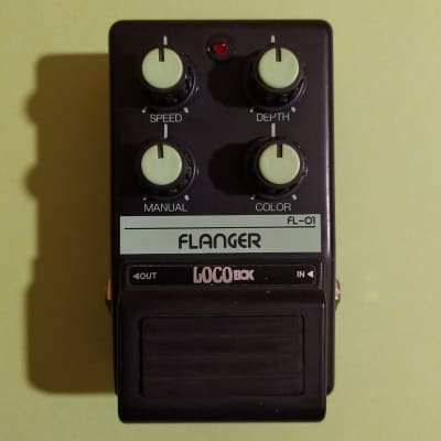 LocoBox FL-01 Flanger made in Japan w/box - MN3209 & MN3102 for sale