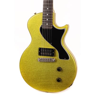 Rock N’ Roll Relics Bruce Kulick Signature Yellow Sparkle Used image 6