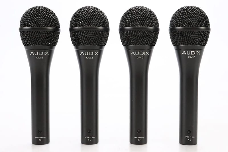 Audix OM-2 hypercardioid order dynamic microphone