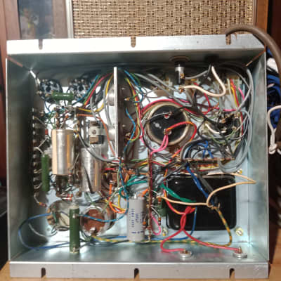 Baldwin 240 watt tube amplifier 1968 - metal stainless image 3