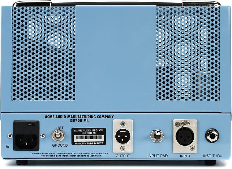 Acme Audio MTP-66 Motown Tube Direct Preamp / DI image 3