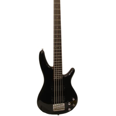 2000 Ibanez SR305DX Soundgear 5-String Bass Guitar, Black for sale