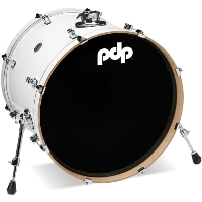 PDP Concept Maple 7-Piece Shell Pack - 22/14SD/16FT/14FT/12/10/8 Pearlescent White image 7