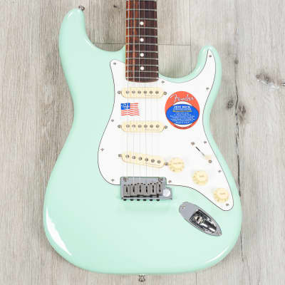 Fender Jeff Beck Signature Stratocaster Guitar, Rosewood Fretboard, Surf Green image 1