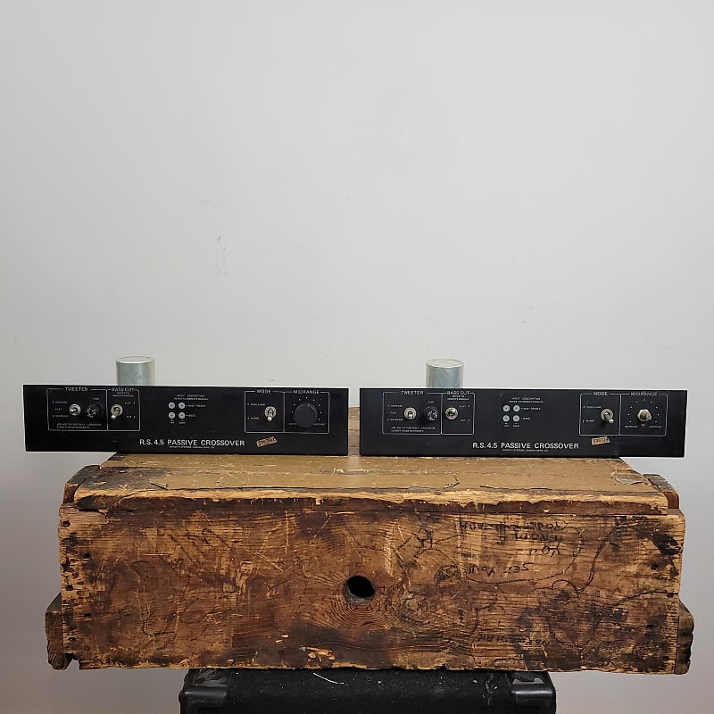 Pair of Infinity EMIT R.S 4.5 Passive Crossovers  			