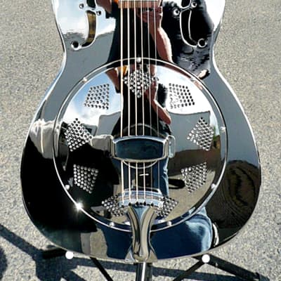 REGAL RC-2 Reso Resonator Round Neck Acoustic Guitar w Hardshell Case - Mint Cond - Free Shipping image 6