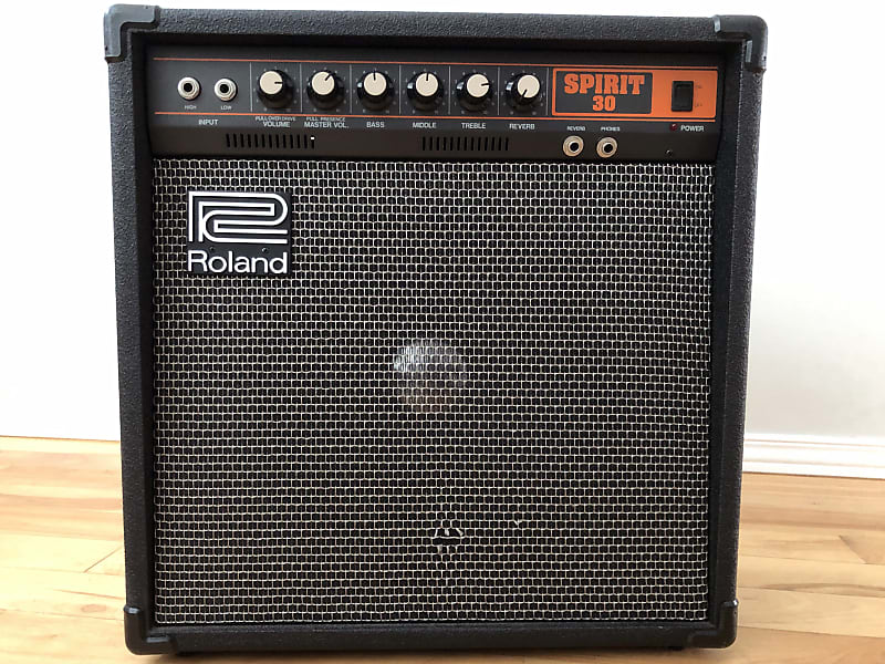 Roland Spirit 30 1982 Black | Reverb