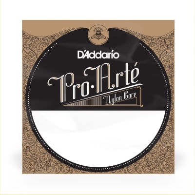 D'Addario NYL040W Silver-plated Copper Classical Single String, .040 image 1