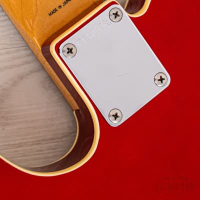 1990 Fender Telecaster Custom '62 Vintage Reissue TL62B-650 Candy Apple Red Near-Mint, Japan MIJ Fujigen image 16