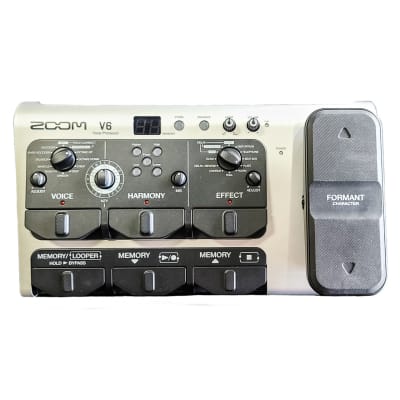 Zoom V6 Vocal Processor | Reverb