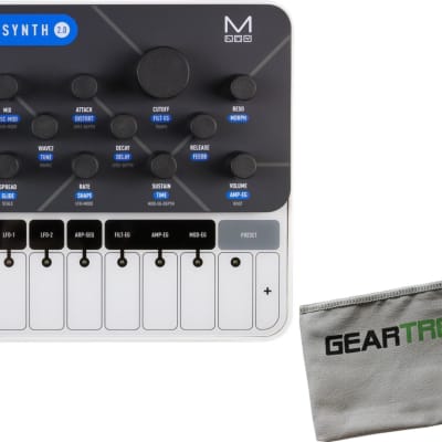 Modal CraftSynth 2.0 Wavetable Synthesizer (with USB and MIDI) w/ Geartree Cloth image 1