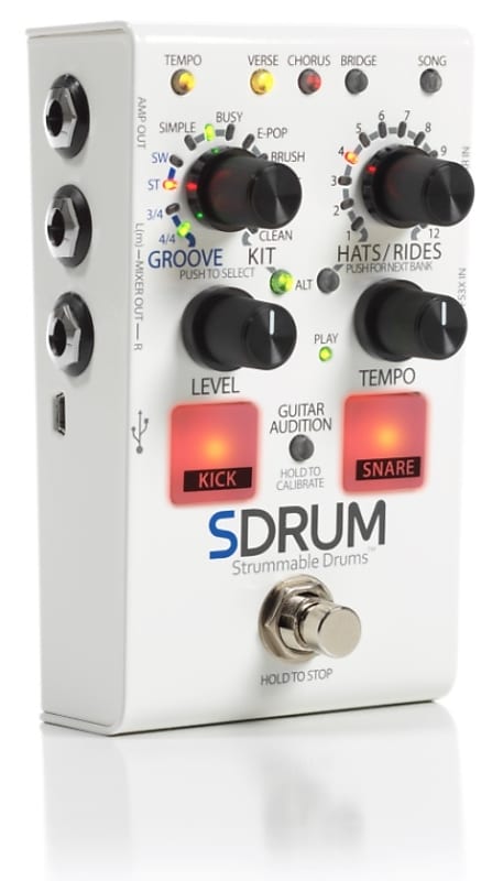 【未使用】 Digitech SDRUM Strummable Drums DigiTech SDRUM Strummable Drums | Reverb
