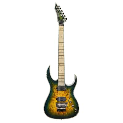 BC Rich Guitars Z6 Prophecy Archtop Electric Guitar with Floyd Rose, Case, Strap, and Stand, Reptile image 2