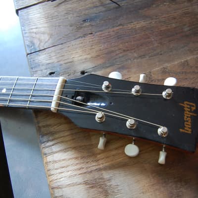 Left Handed Gibson J-50 Natural 1953 - restored guitar - lefty LH J45 image 15