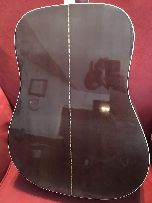 Yamaha DW-4S Dreadnought Acoustic Guitar 1990s | Reverb