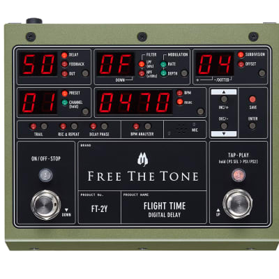 Reverb.com listing, price, conditions, and images for free-the-tone-flight-time-ft-2y