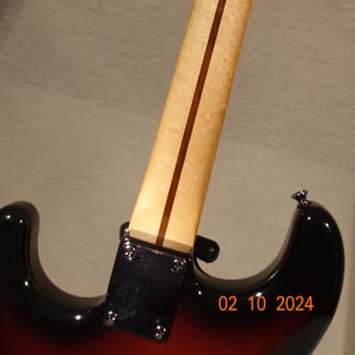 Squier "Silver Series" (Made in Japan-Fujigen Gakki) Stratocaster 62 - 1993 Sunburst/ Fender USA pickups/ Super clean/Video imagen 11