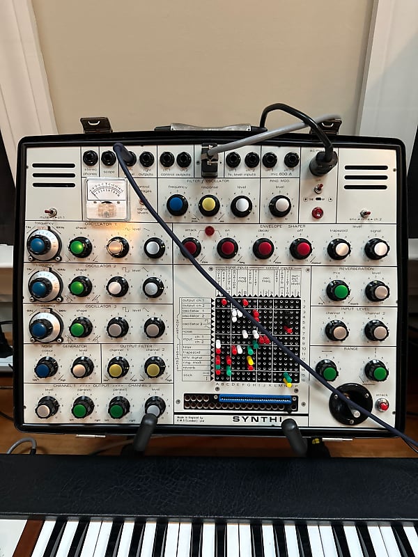 EMS Synthi A vintage modular synth synthesizer image 1